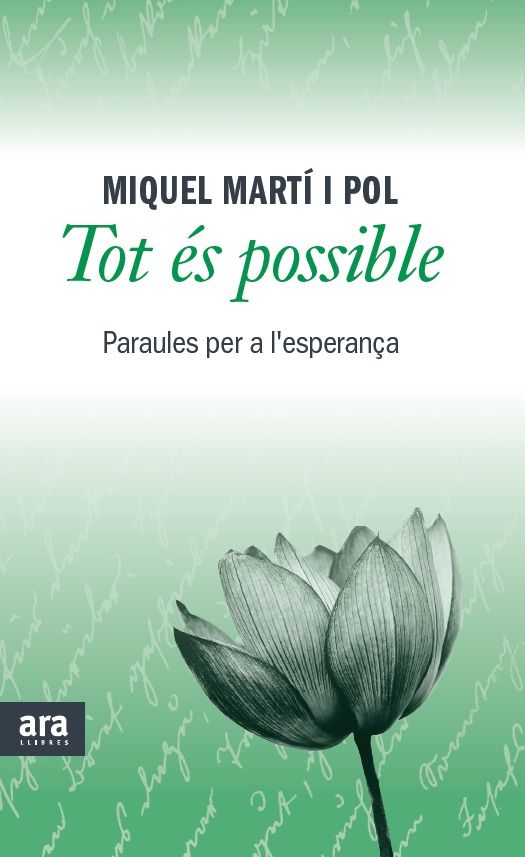 Tot és possible, de Martí i Pol, Miquel | portada del libro