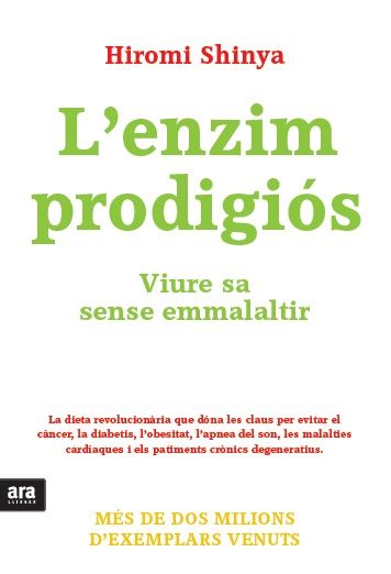 L'enzim prodigiós, de Shinya, Hiromi | portada del libro