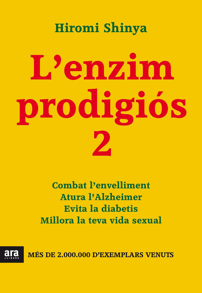 L'enzim prodigiós 2, de Shinya, Hiromi | portada del libro