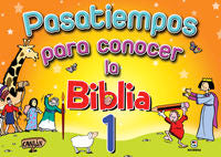 Pasatiempos para conocer la Biblia 1 | portada del libro