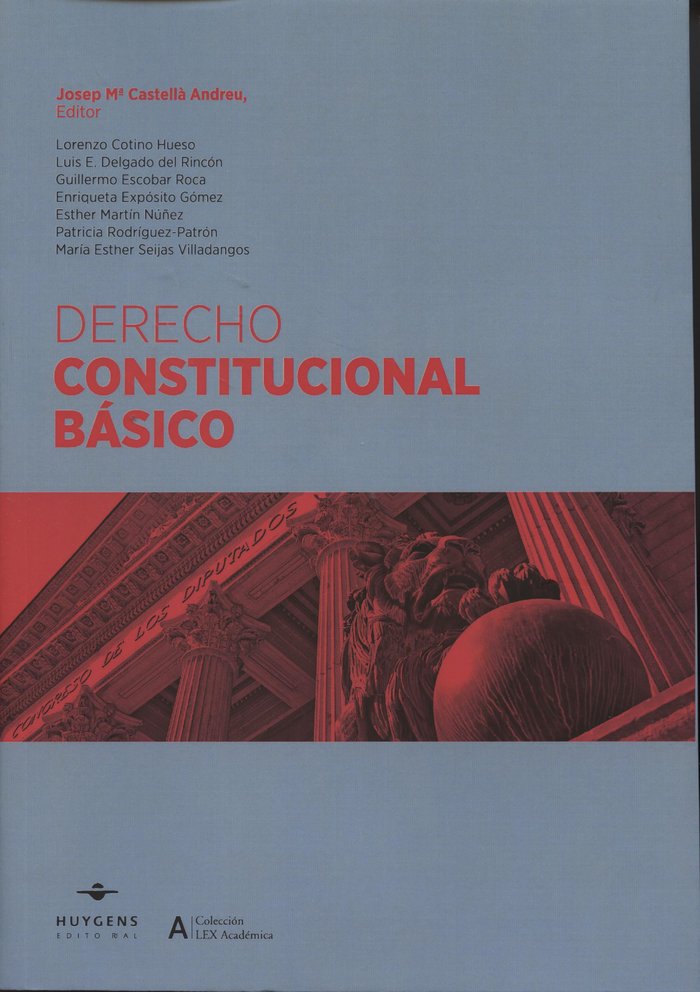Derecho Constitucional Básico, de Castellà Andreu | portada del libro
