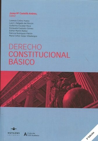 (2016) DERECHO CONSTITUCIONAL BASICO (2016), de CASTELLA ANDREU | portada del libro