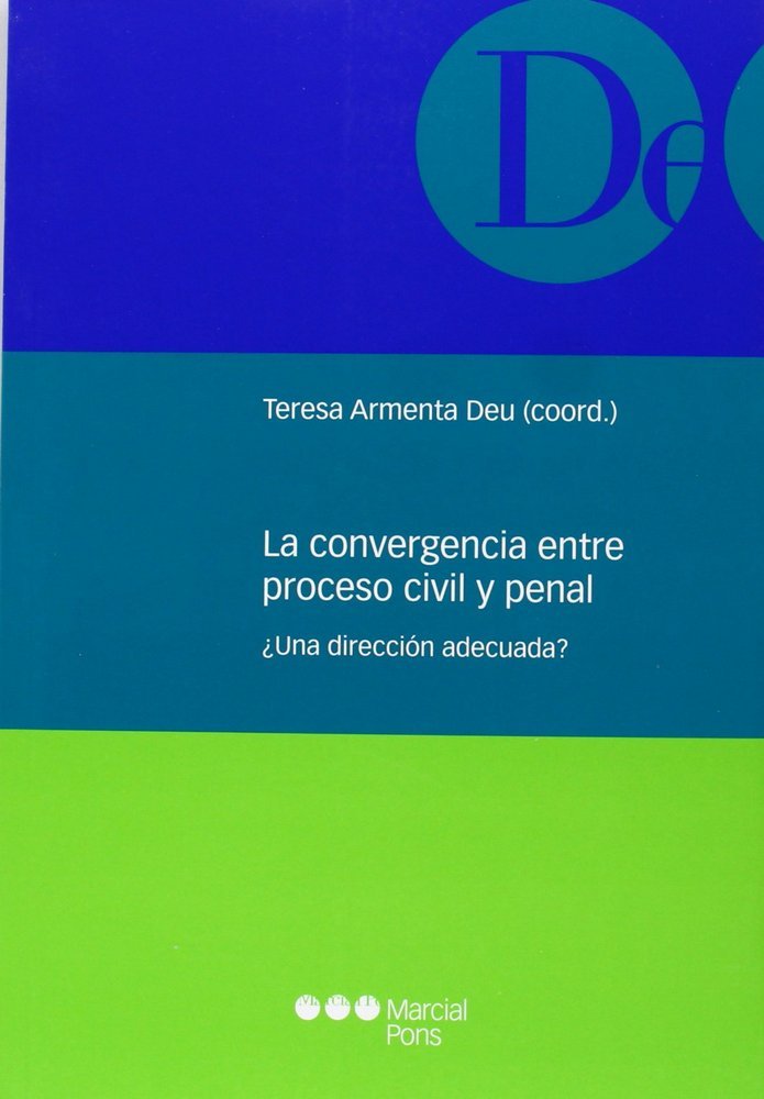 La convergencia entre proceso civil y penal, de AA.VV. | portada del libro