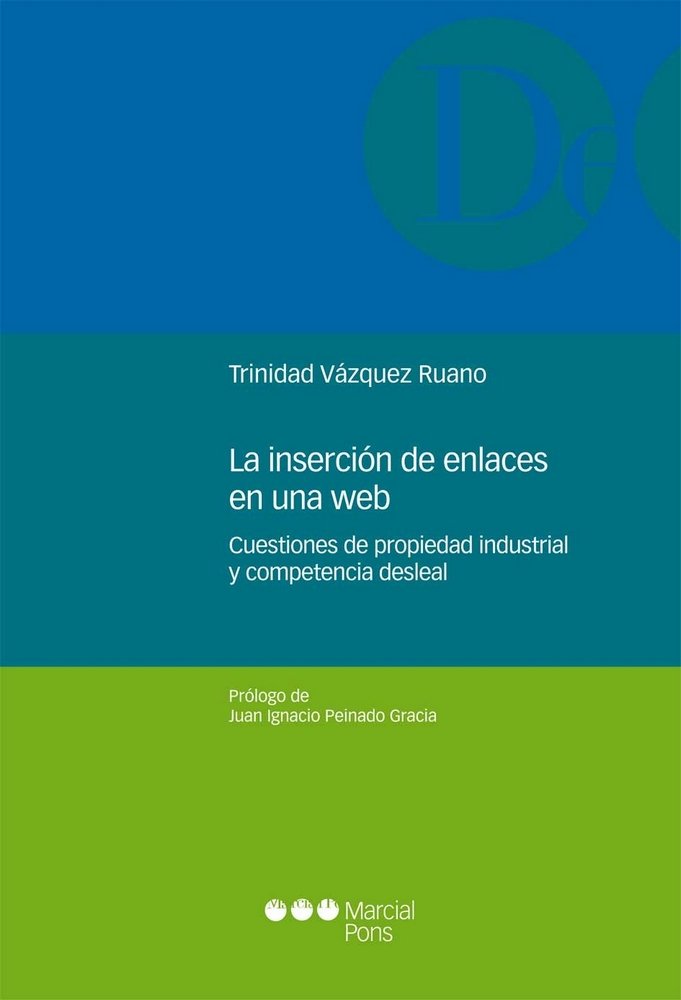 La inserción de enlaces en una web, de Vázquez Ruano | portada del libro