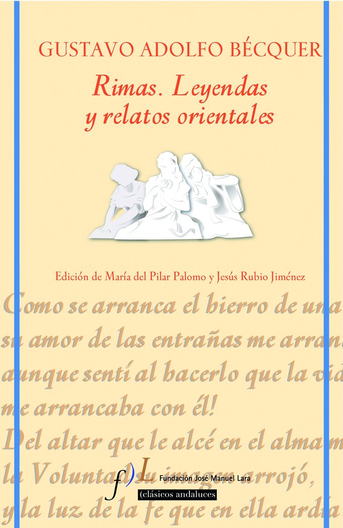 Rimas. Leyendas y relatos orientales, de Bécquer | portada del libro