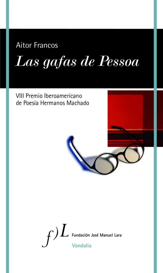 Las gafas de Pessoa, de Francos Ajona, Aitor | portada del libro