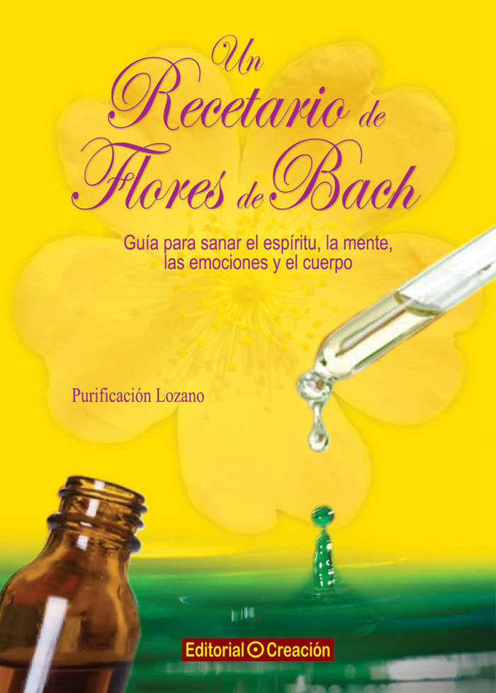Un recetario de Flores de Bach, de Lozano, Purificación | portada del libro