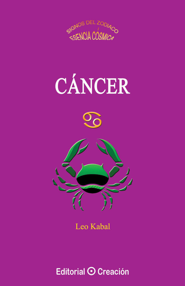 Cáncer, de Kabal, Leo | portada del libro