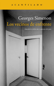 Los vecinos de enfrente, de Simenon, Georges | portada del libro