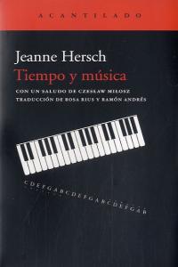 Tiempo y música, de Hersch | portada del libro