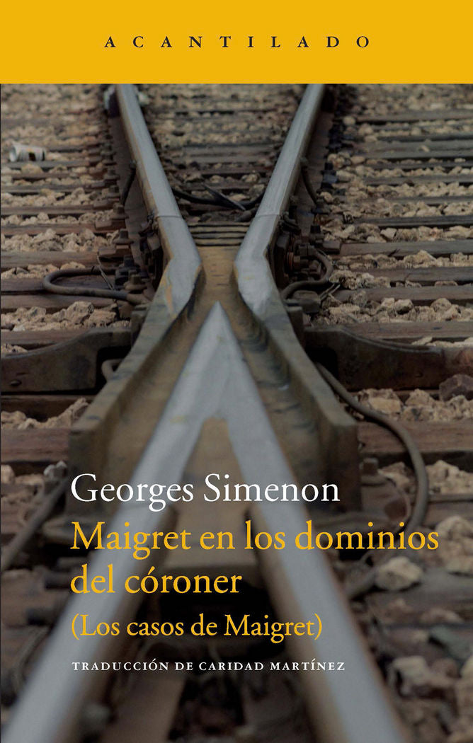 Maigret en los dominios del córoner, de Simenon, Georges | portada del libro