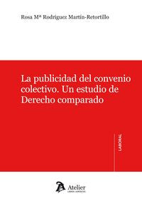 Publicidad del convenio colectivo., de Rodríguez Martín-Retortillo, Rosa María | portada del libro