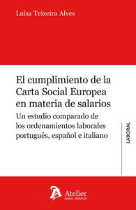 Cumplimiento de la carta social europea en materia de salarios., de Teixeira Alves, Luisa | portada del libro