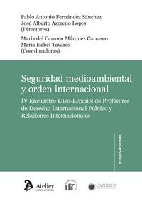 Seguridad medioambiental y orden internacional., de Fernández Sánchez, Pablo | portada del libro