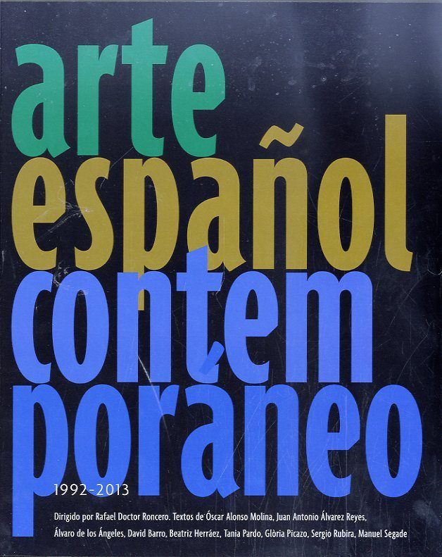 Arte Contemporáneo Español, de Doctor | portada del libro