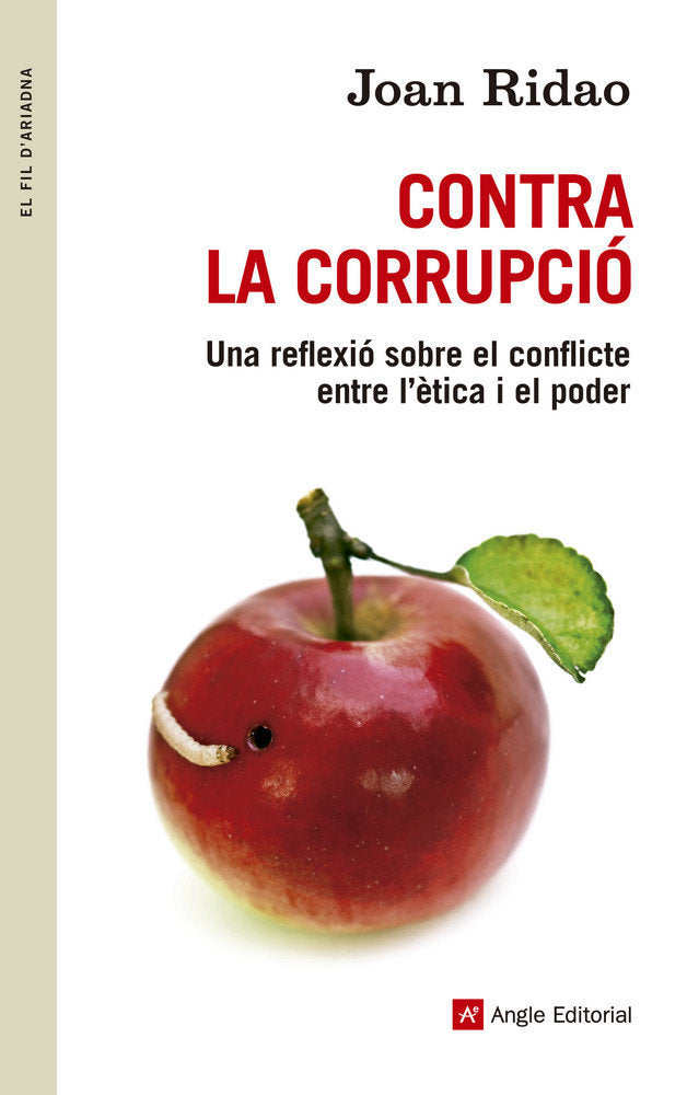Contra la corrupció, de Ridao Martín, Joan | portada del libro