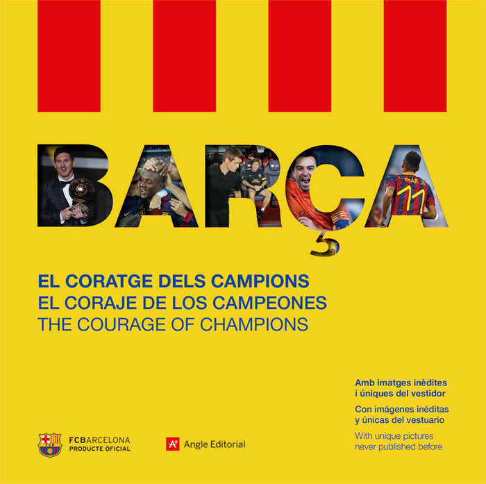 BARçA. EL CORATGE DELS CAMPIONS, de SARMIENTO , SANDRA | portada del libro