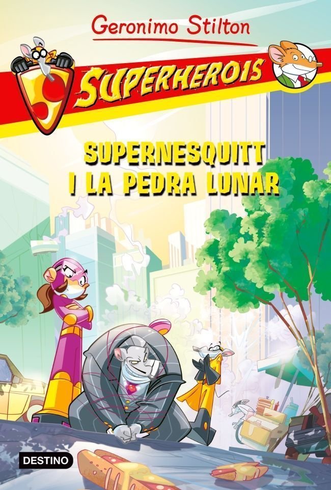 Supernesquitt i la pedra lunar, de Stilton, Geronimo | portada del libro