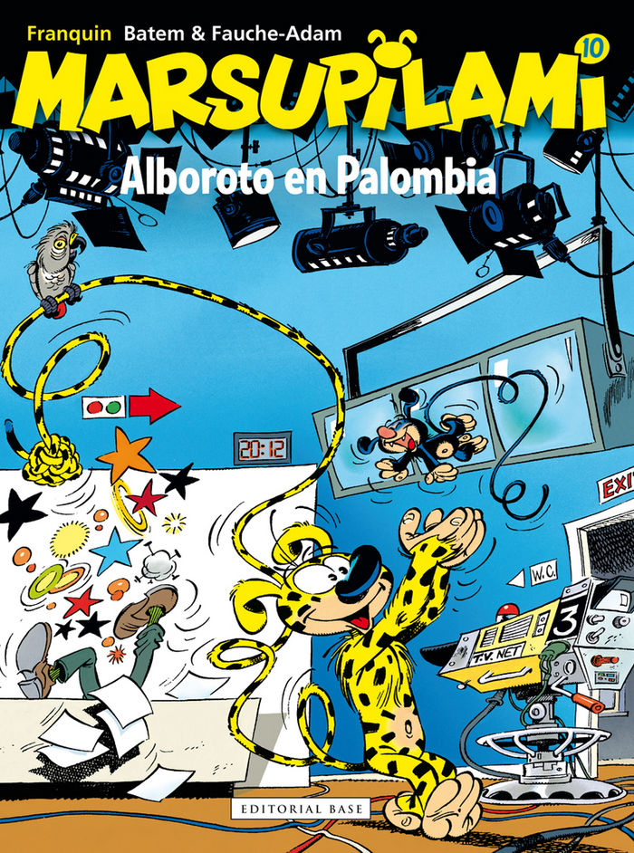 Alboroto en Palombia, de Franquin, André | portada del libro