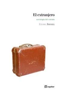 El extranjero, de GEORG SIMMEL | portada del libro