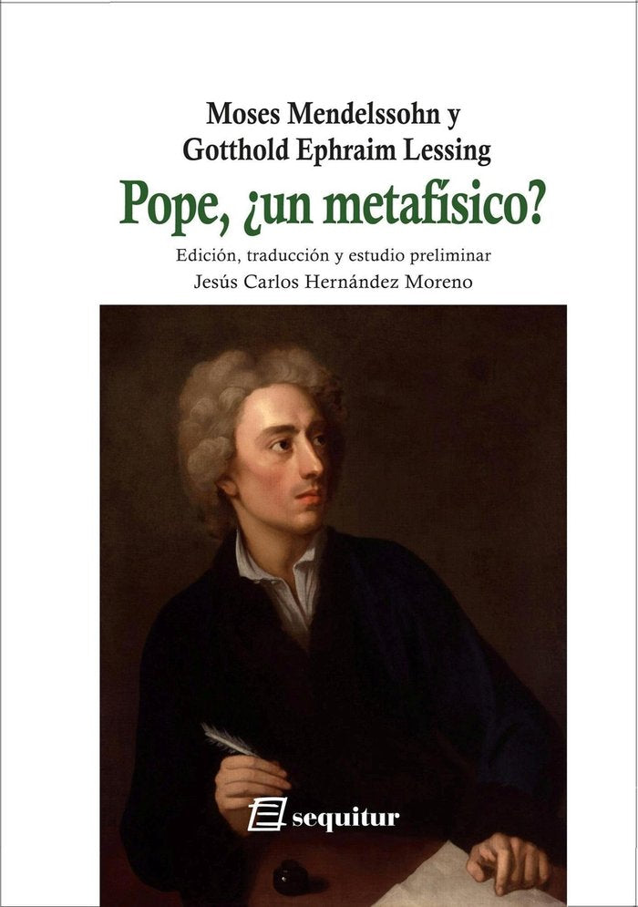 POPE, ¿UN METAFISICO?, de MENDELSSOHN, MOSES | portada del libro