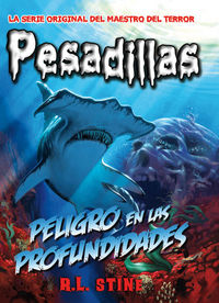 Peligro en las profundidades, de R.L. Stine | portada del libro