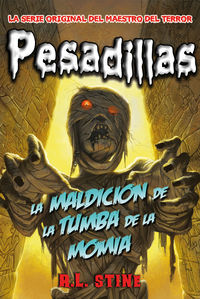 La maldición de la tumba de la momia, de R.L. Stine | portada del libro