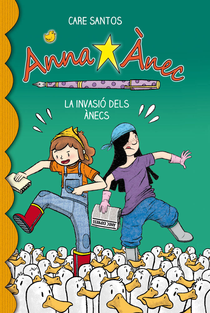 Anna Ànec 4. La invasió dels ànecs, de Santos Torres, Care | portada del libro