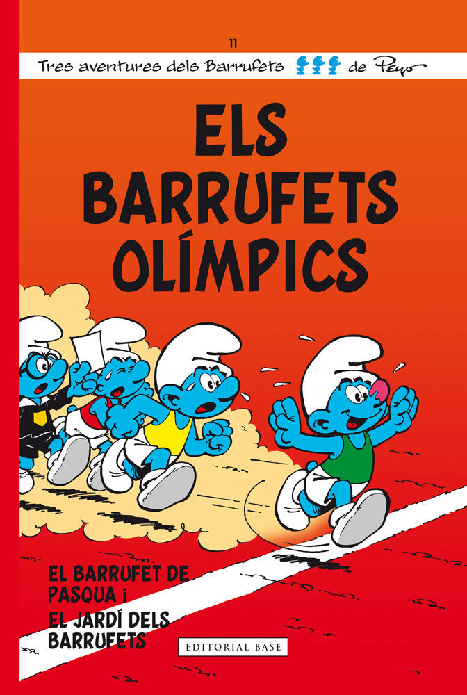 Els Barrufets olímpics, de Culliford | portada del libro