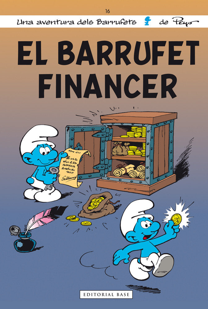 El Barrufet Financer, de Culliford, Pierre (Peyo) | portada del libro