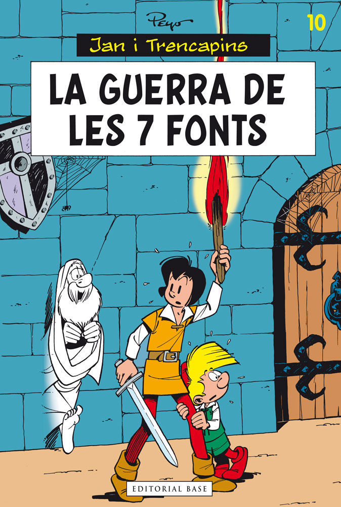 La guerra de les set fonts, de Culliford, Pierre (Peyo) | portada del libro
