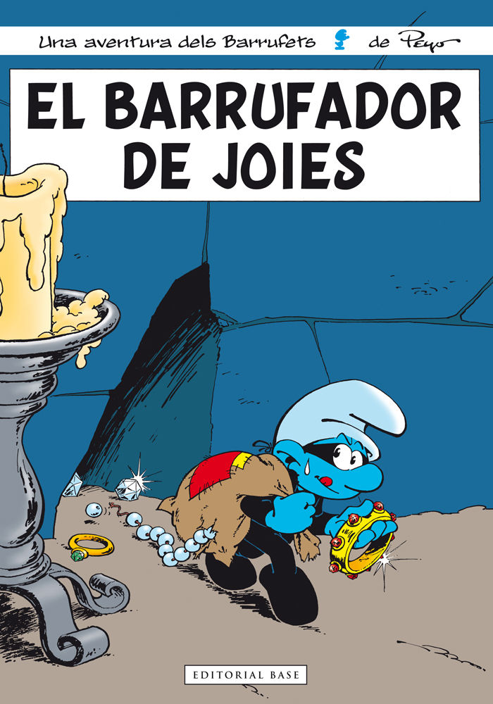 El barrufador de joies, de Parthoens, Luc | portada del libro