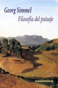 Filosof¡a del paisaje, de GEORG SIMMEL | portada del libro
