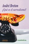 ¿Qué es el surrealismo?, de Breton, André | portada del libro