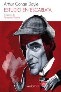 Estudio en escarlata, de Conan Doyle, Arthur | portada del libro