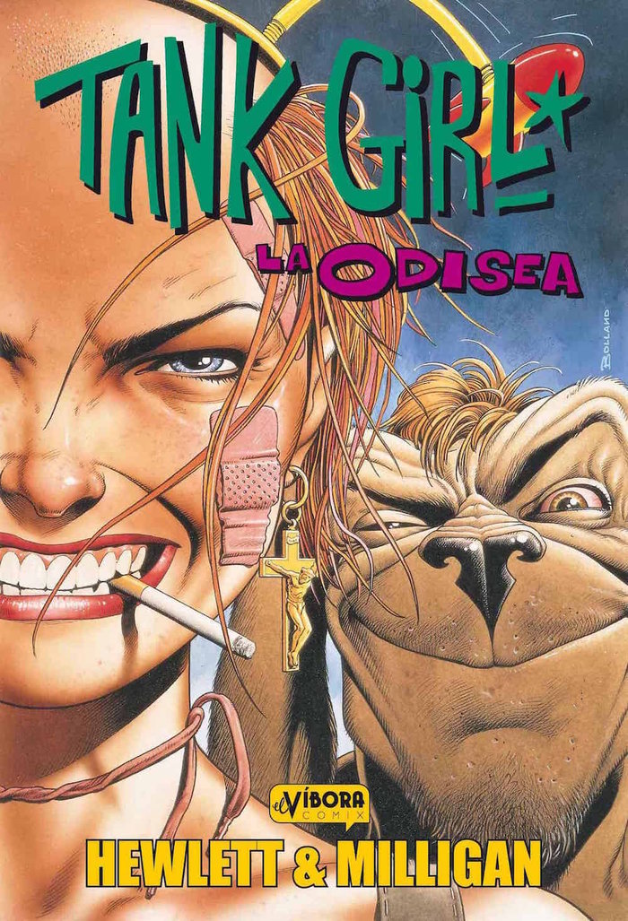 Tank girl : La Odisea, de Hewlett, Jammie | portada del libro