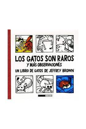 Los gatos son raros, de Brown | portada del libro