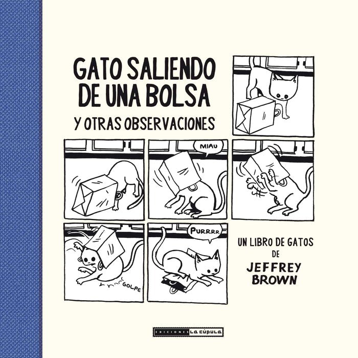 Gato saliendo de una bolsa, de Brown, Jeffrey | portada del libro
