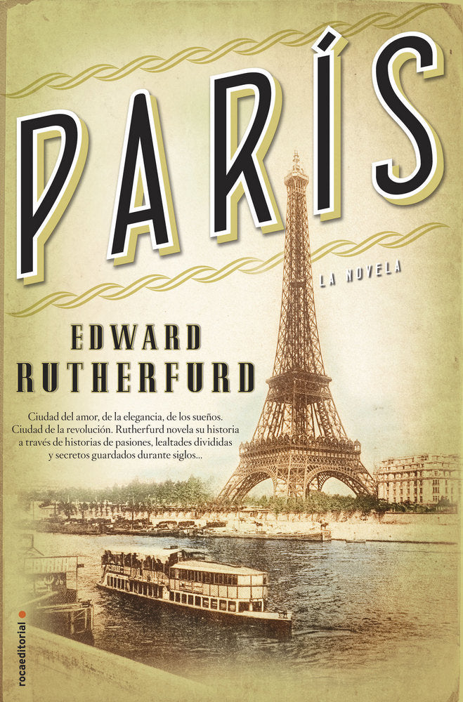 París, de Rutherfurd, Edward | portada del libro