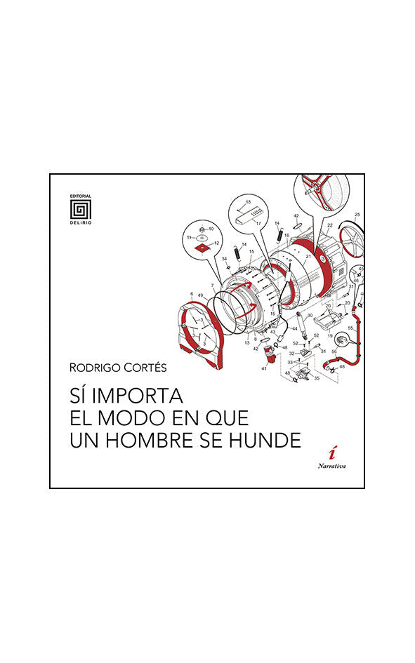 Sí importa el modo en que un hombre se hunde, de Cortés Giráldez, Rodrigo | portada del libro