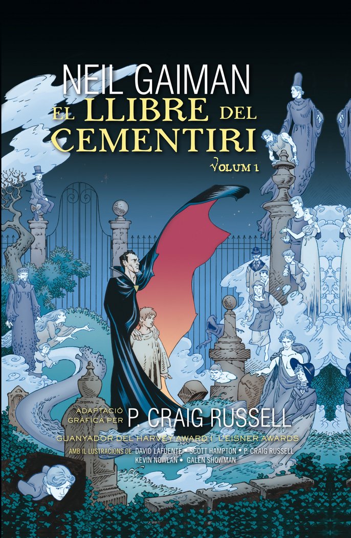 El llibre del cementiri, de Gaiman | portada del libro