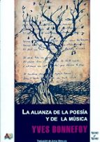 La alianza de la poesía y de la música, de Yves Bonnefoy | portada del libro
