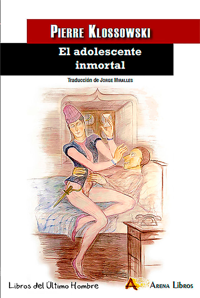 El adolescente inmortal, de Klossowski, Pierre | portada del libro