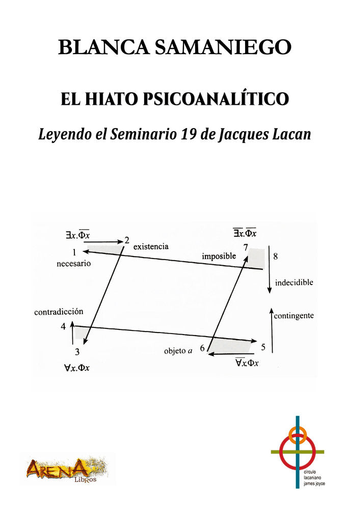 El hiato psicoanalítico, de Samaniego, Blanca | portada del libro