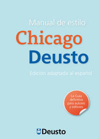 Manual de estilo Chicago-Deusto, de TORRES RIPA, JAVIER | portada del libro