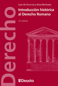 Introducción historica al Derecho Romano, de Churruca, Juan de | portada del libro