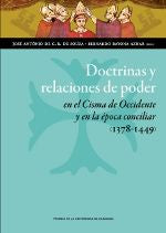 Doctrinas y relaciones de poder en el Cisma de Occidente y en la época conciliar (1378-1449), de Varios autores | portada del