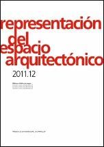 Representación del espacio arquitectónico 2011.12, de Agustín Hernández, Luis | portada del libro