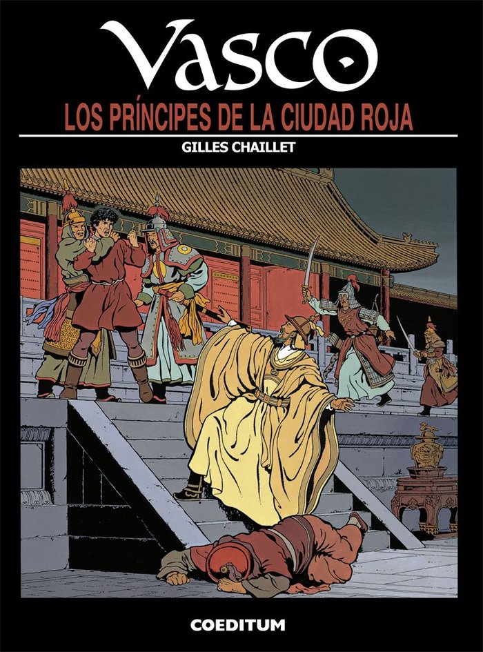 VASCO 12: LOS PRINCIPES DE LA CIUDAD ROJA, de CHAILLET, GILLES | portada del libro