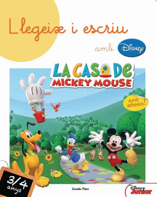 Llegeix i escriu amb Disney! 3, de Autors | portada del libro